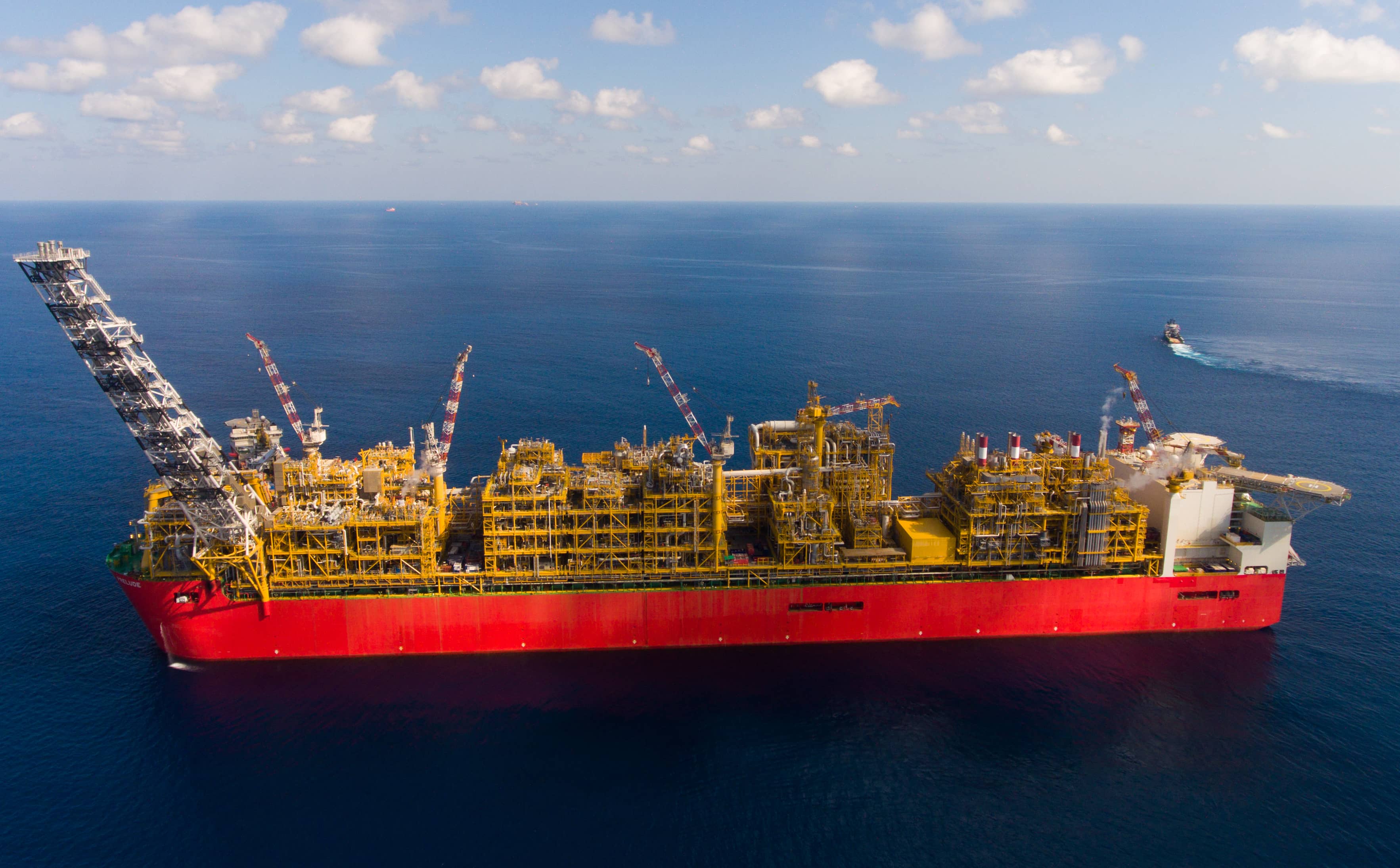 Cockett completes supply of commissioning fuel to Shell’s Prelude FLNG facility